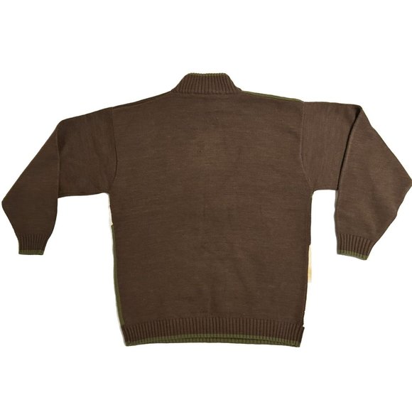 Clench Jeans Patch Work Sweater RN#96991 Size XL - Picture 2 of 7